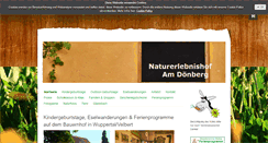 Desktop Screenshot of naturerlebnishof.org